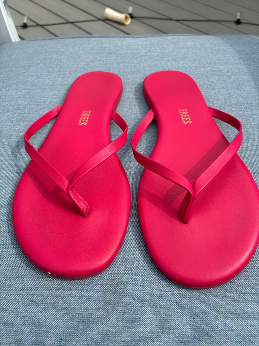 TKEES Hot Pink Flip Flop